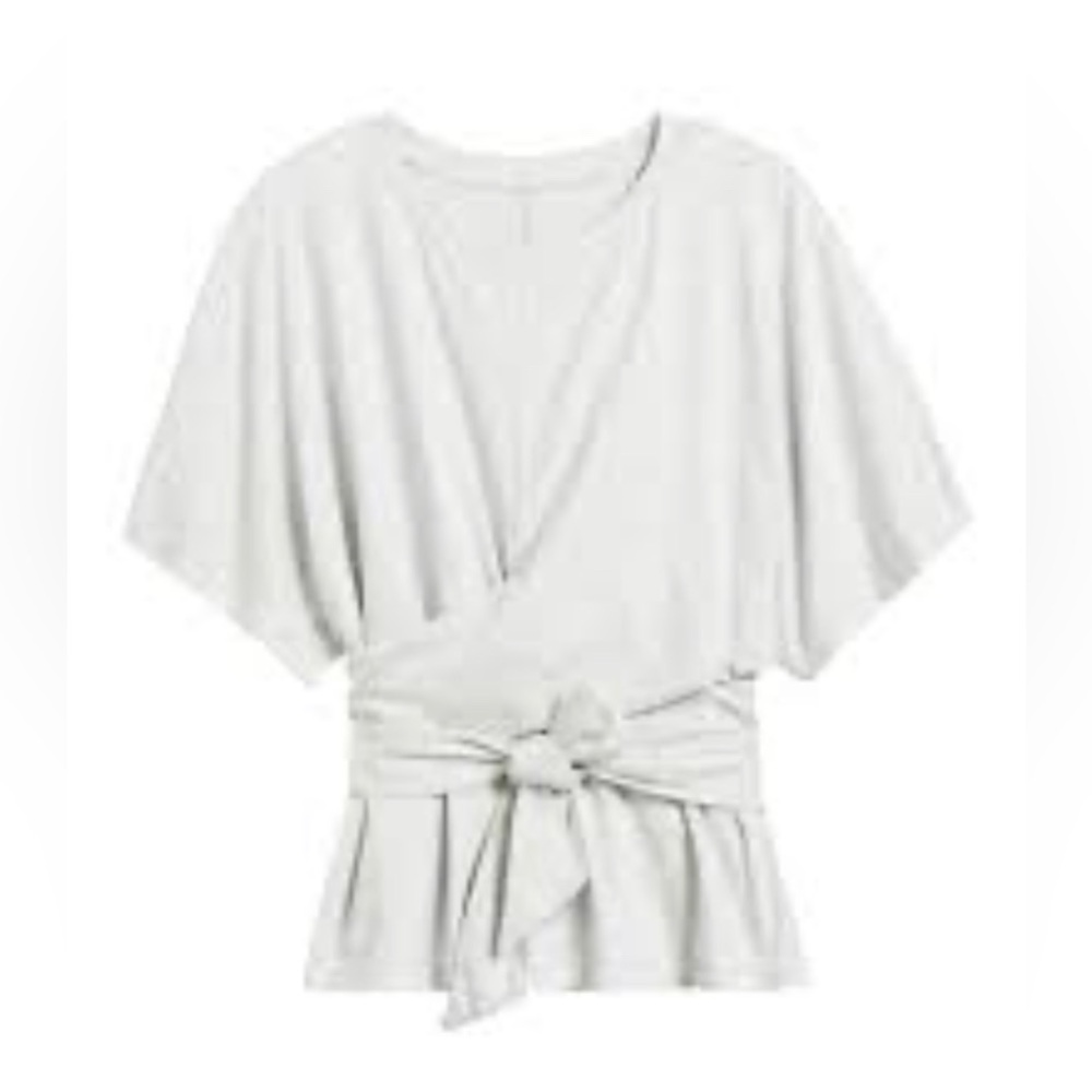 BANANA REPUBLIC | Supima Wrap Tee
